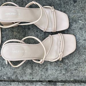 Marc fisher shoes 7 1/2 - worn twice to weddings